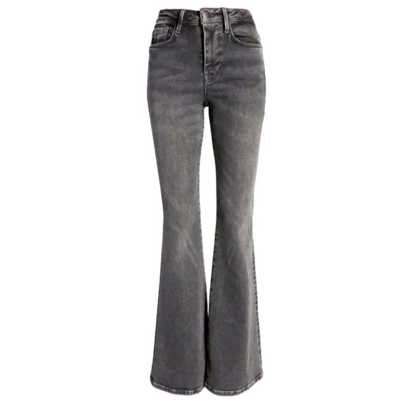 NWT FRAME Denim Le One Flare Dark Wash Jeans in Hughes $238 size 2 (Fits 30-34) - Picture 4 of 15